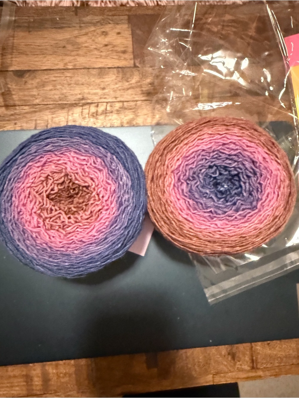 WONDERLAND Blossoms Rose Dust Yarn Cakes